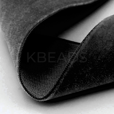 Polyester Velvet Ribbon for Gift Packing and Festival Decoration SRIB-M001-23mm-030-1
