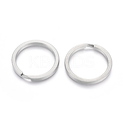 Tarnish Resistant 304 Stainless Steel Split Key Rings LS-STAS-I123-23D-1