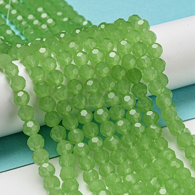 Imitation Jade Glass Beads Stands EGLA-A035-J6mm-D01-1