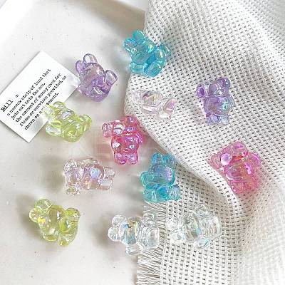 Opaque Acrylic Beads OACR-N137-06-1