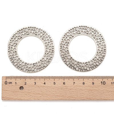 Tibetan Style Alloy Linking Rings LS-TIBE-Q035-055AS-NR-1