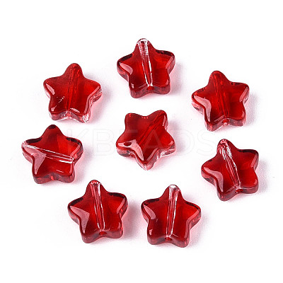 Imitation Jade Glass Beads GLAA-T025-30H-1