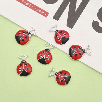 Alloy Enamel Pendants X-EA466Y-1
