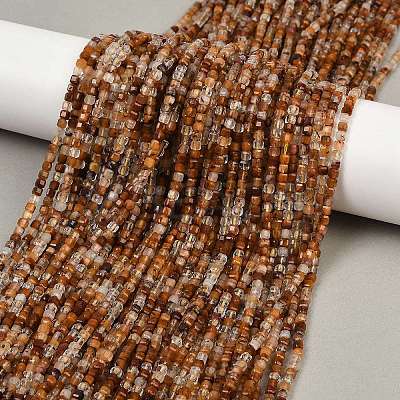 Natural Yellow Quartz Beads Strands G-RM2025-C31-B-1