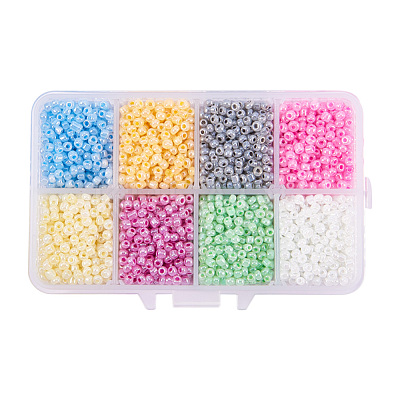 8/0 Round Glass Seed Beads SEED-PH0006-3mm-04-1