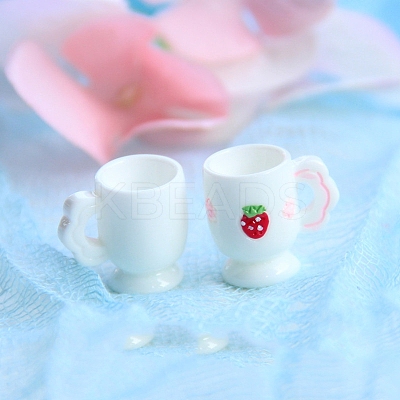 Resin Tea Set Miniature Ornaments PW-WG2C285-01-1