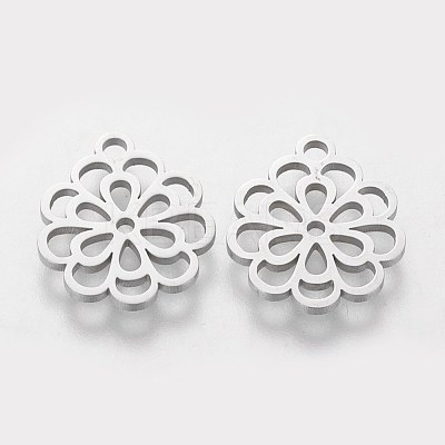 Tarnish Resistant 304 Stainless Steel Charms STAS-Q201-T192-1