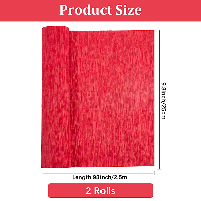 Handmade Crepe Paper DIY-WH20053-68B-1
