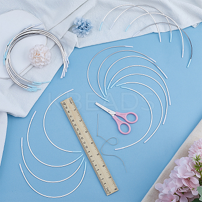 304 Stainless Steel Bra Underwire LS-FIND-WH0421-34A-1