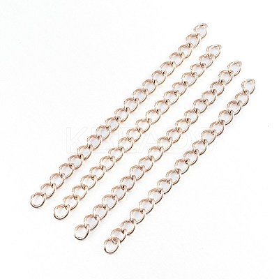 Ion Plating(IP) 304 Stainless Steel Chain Extender X-STAS-H353-01RG-1