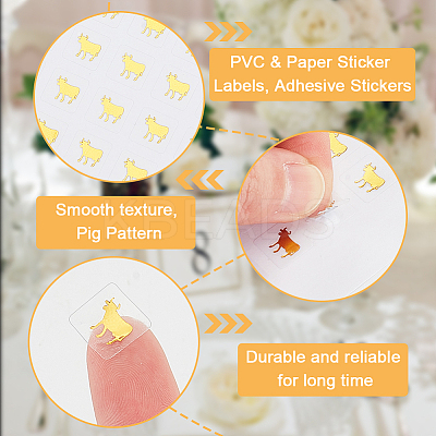 Paper Self Adhesive Cartoon Stickers DIY-WH0283-20B-04-1