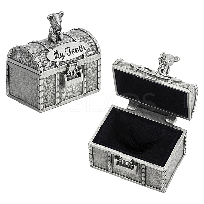 Alloy Engraved My Curl My Tooth Box Set CON-WH0097-13-1