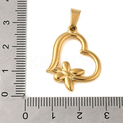 Ion Plating(IP) 304 Stainless Steel Pendants STAS-C103-17A-G-1