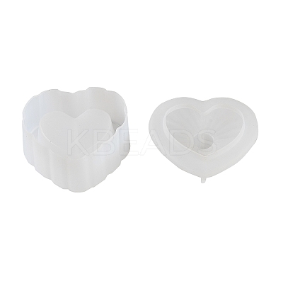 Heart DIY Candle Cup Silicone Molds DIY-Q037-11A-1