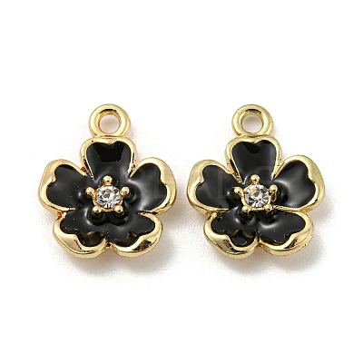 Alloy Enamel Pendants ENAM-D063-01G-07-1