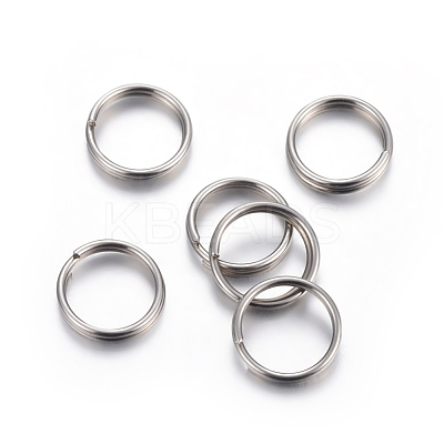Tarnish Resistant 304 Stainless Steel Split Rings STAS-P223-22P-02-1