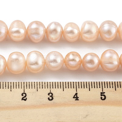 Natural Cultured Freshwater Pearl Beads Strands PEAR-C003-16D-1