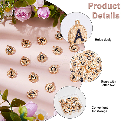1Bag 26Pcs Alloy Enamel Pendants ENAM-HS0001-09B-1