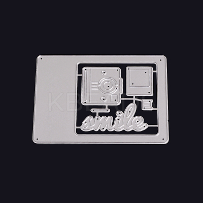 Camera with Photo Frame Carbon Steel Cutting Dies Stencils DIY-F036-51-1