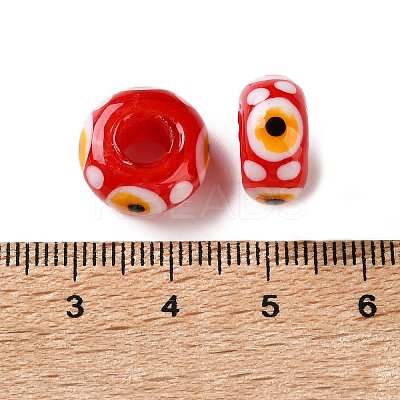 Handmade Lampwork European Beads LA-CBA0C61-01A-1