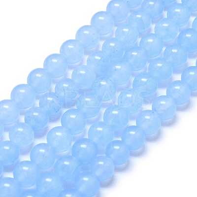 Natural Malaysia Jade Beads Strands G-L645-C01-12mm-21-1