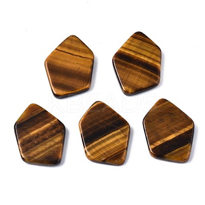Natural Tiger Eye Cabochons G-S359-323C-1