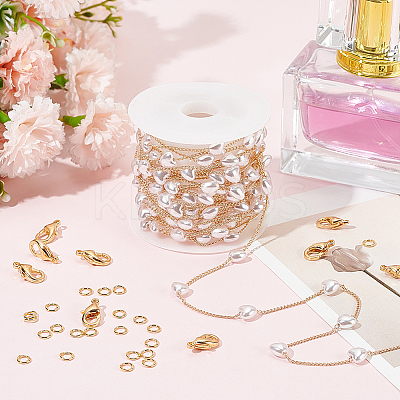 DIY Necklaces Jewelry Kits DIY-WR0004-05-1