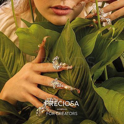 Preciosa® MAXIMA Crystal No Hotfix Flatback Stones Y-PRC-NSS8-50540-1