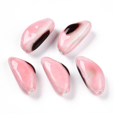 Handmade Porcelain Beads PORC-N008-08B-1