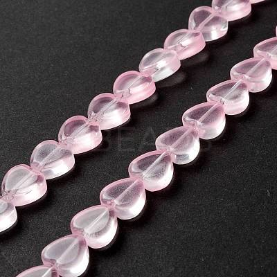 Transparent Glass Beads Strand GLAA-F112-03F-1