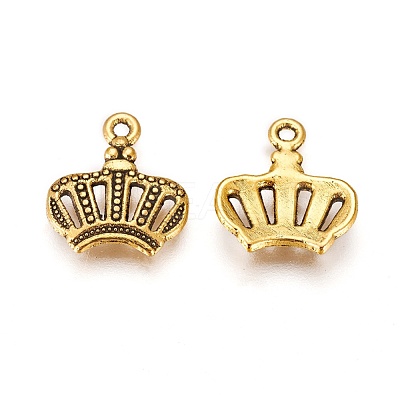 Tibetan Style Alloy Pendants TIBEP-EA9087YKG-AG-LF-1
