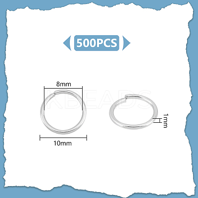304 Stainless Steel Open Jump Rings STAS-UN0055-28C-P-1
