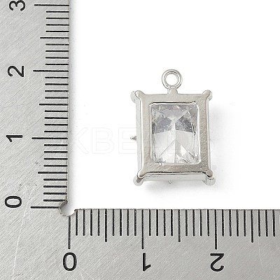 Brass Micro Pave Cubic Zirconia Pendants LS-KK-M326-21P-1