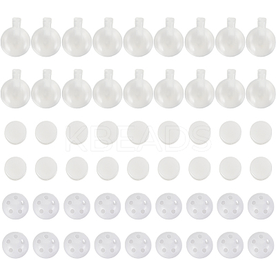 54Pcs 3 Styles Rattle Balls Inserts AJEW-GO0002-25-1