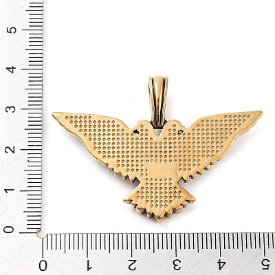 Ion Plating(IP) 304 Stainless Steel Pendants STAS-R225-31AG-1