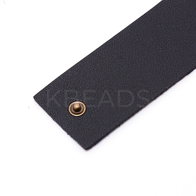 Imitation Leather Napkin Rings LS-AJEW-WH0140-23B-1