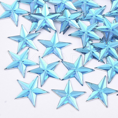 Plastic Cabochons KY-T012-02F-1
