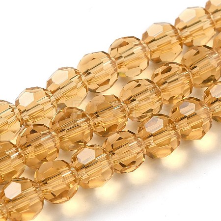 Transparent Glass Beads LS-EGLA-A035-T6mm-D17-1