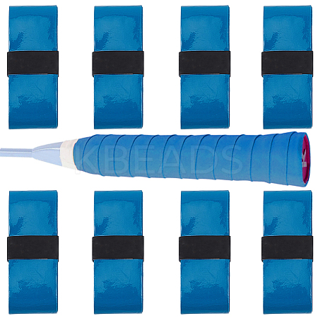 PU Leather Anti-slip Badminton Tennis Racket Grip Tape DIY-SP0005-45F-1