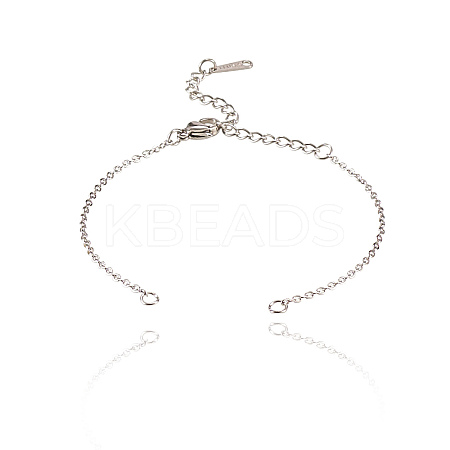 201 Stainless Steel Bracelet Making STAS-CJ0001-12P-1
