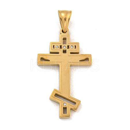 Ion Plating(IP) 304 Stainless Steel Pendants STAS-D110-15G-1