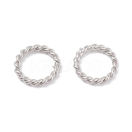 Brass Soldered Closed Jump Rings KK-K253-15B-01P-1