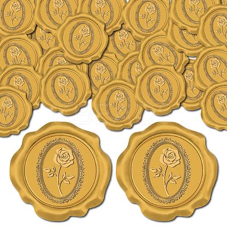Adhesive Wax Seal Stickers DIY-CP0010-58B-1