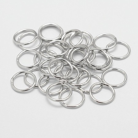 Brass Soldered Closed Jump Rings LS-X-KK-M165-10mm-02P-NR-1