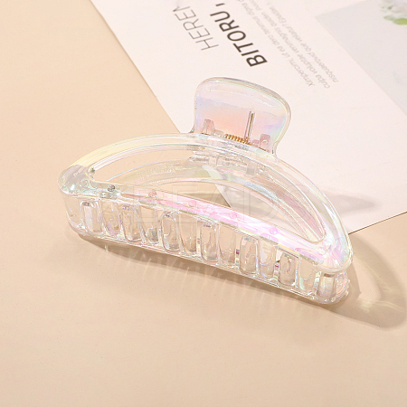 Large Transparent Geometric Acrylic Hair Claw Clips LS-OHAR-PW0003-022-C06-1