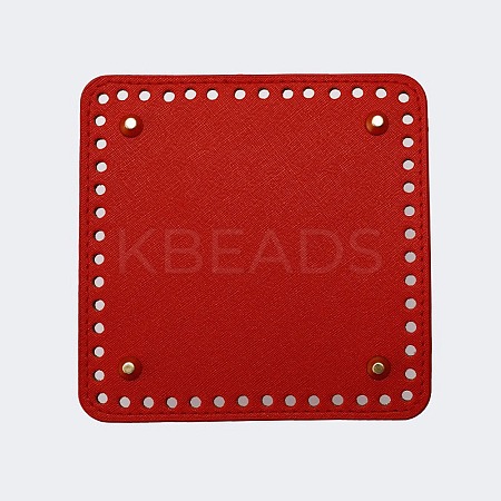 PU Imitation Leather Bag Bottoms DIY-H002-15F-1