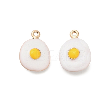 Alloy Enamel Pendants PALLOY-R155-01G-03-1