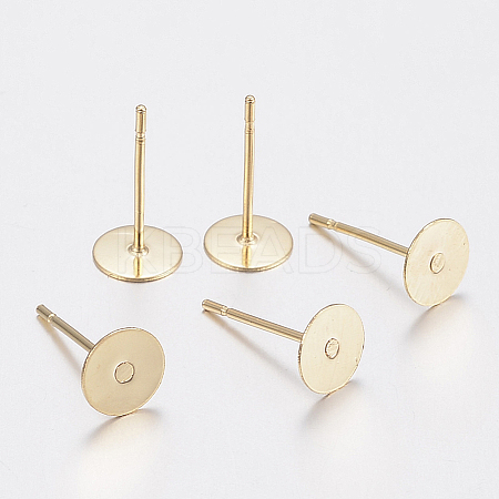 304 Stainless Steel Stud Earring Findings LS-STAS-G179-55G-3mm-1