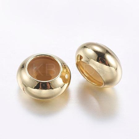 Brass Beads X-KK-K197-B-15G-1