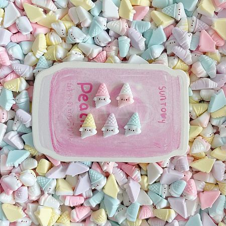 Resin Cabochons RESI-H166-08E-1